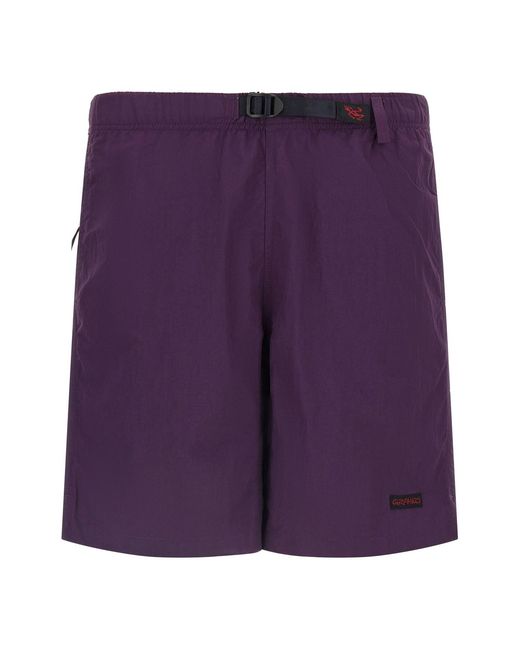 Gramicci Purple 'g-short' Bermuda Shorts for men