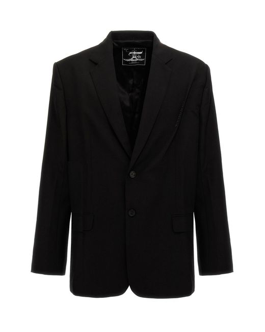 Y. Project Black 'pinched Logo' Blazer for men