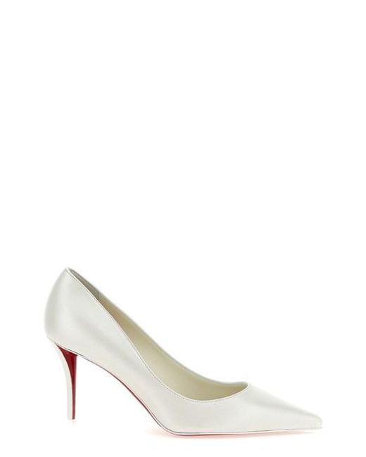 Décolleté 'Miss Z' di Christian Louboutin in White