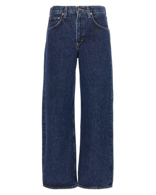 Agolde Blue Jeans "Low Curve"
