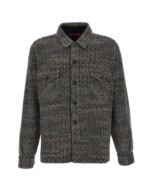 Missoni Gray 'caperdoni' Shirt for men