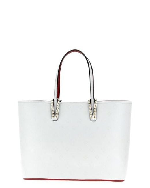 Shopping 'Cabata' di Christian Louboutin in White