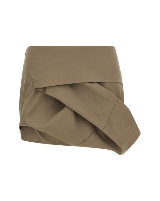 Entire studios Natural 'structured' Skirt