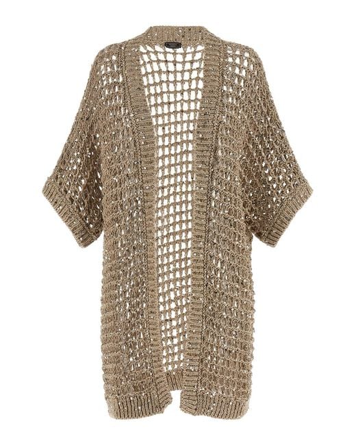 Peserico Natural 'aurea' Cardigan