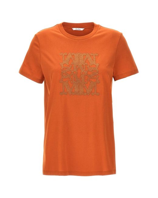 Max Mara Orange 'taverna' T-shirt