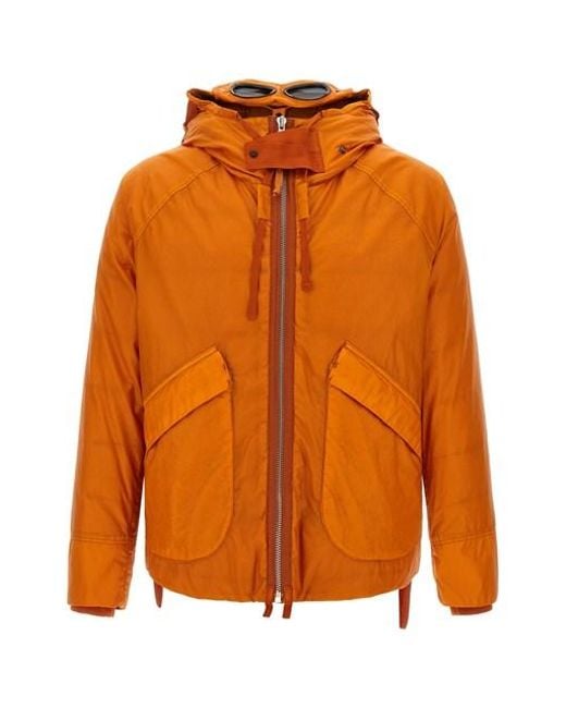 C P Company Orange 'medium Jacket' Jacket for men