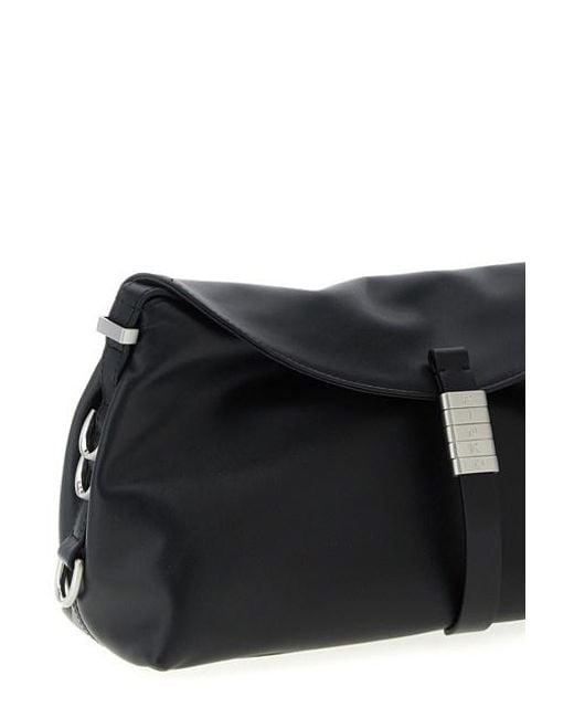 Borsa A Spalla 'Saddle Baguette' di Pinko in Black