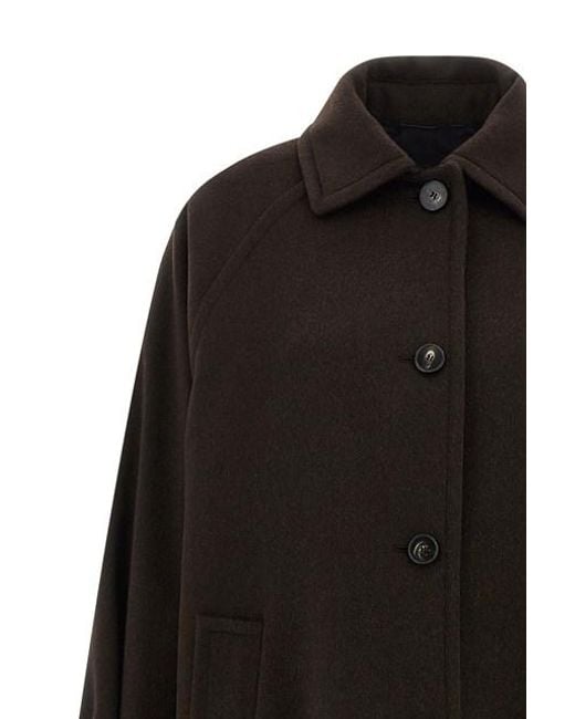 Cappotto Lungo di Alberto Biani in Black