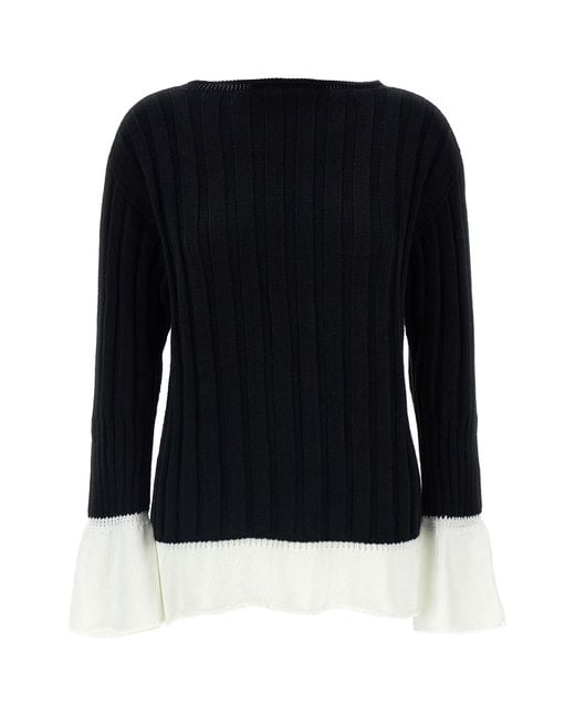 Issey Miyake Black 'behind The Scenes' Sweater