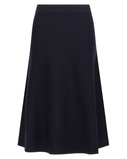 Max Mara Blue 'giusy' Skirt