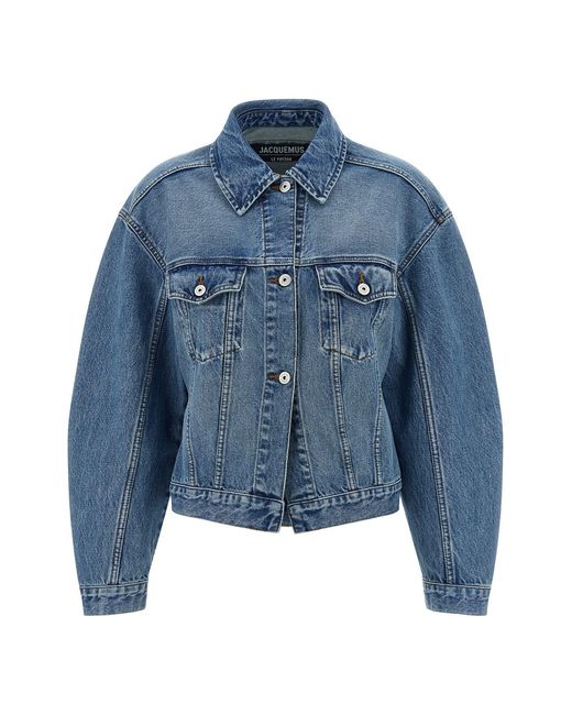 Jacquemus Blue 'la Veste De-nimes' Jacket