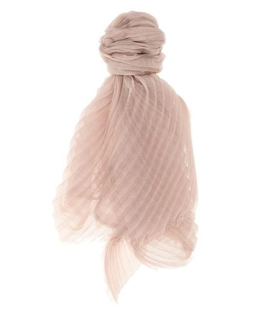 Stola 'Feather Ramie Pleats' di Issey Miyake in Pink