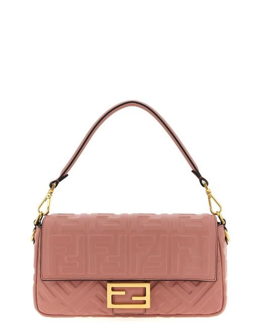 Fendi Multicolor Mittelgroße Umhängetasche "Baguette"