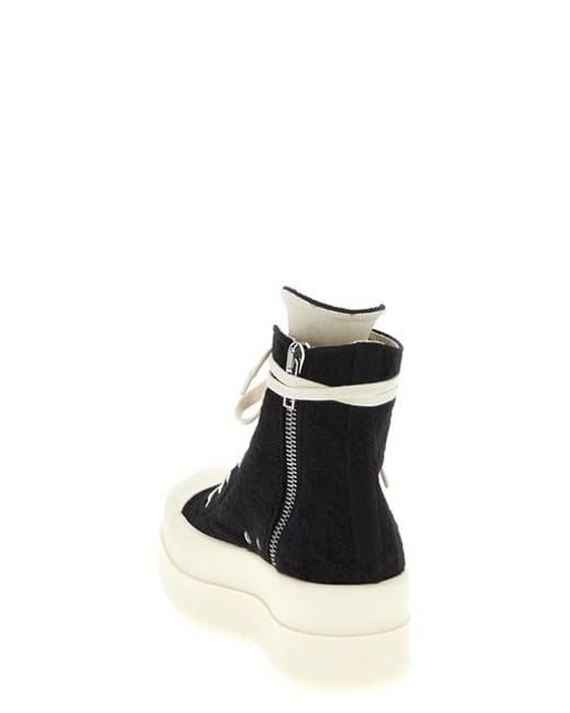 Sneaker 'Double Bumper Sneaks' di Rick Owens in Black