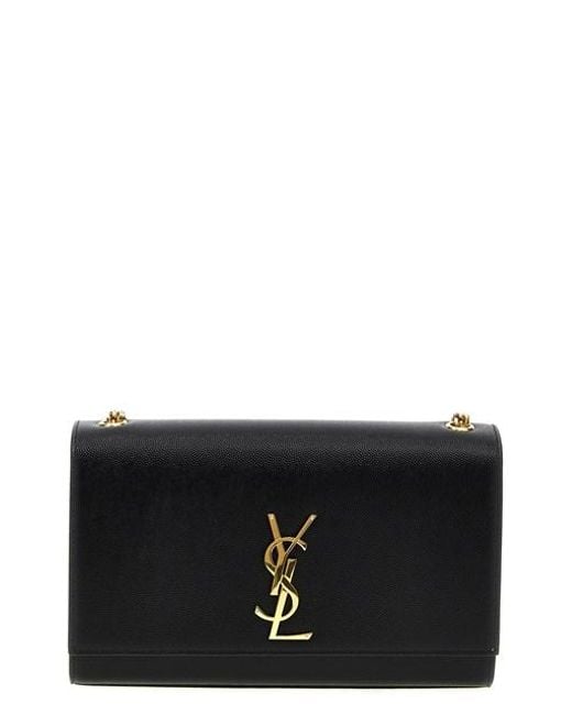 Tracolla 'Kate' media di Saint Laurent in Black