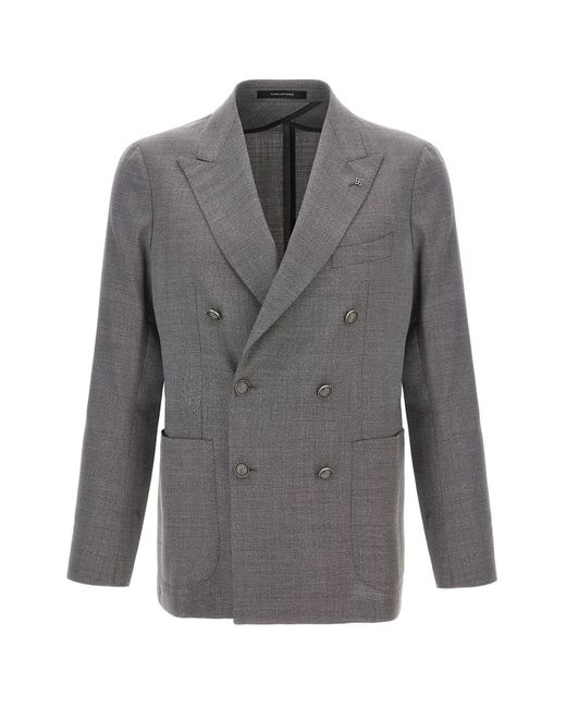 Tagliatore Gray 'montecarlo' Blazer for men