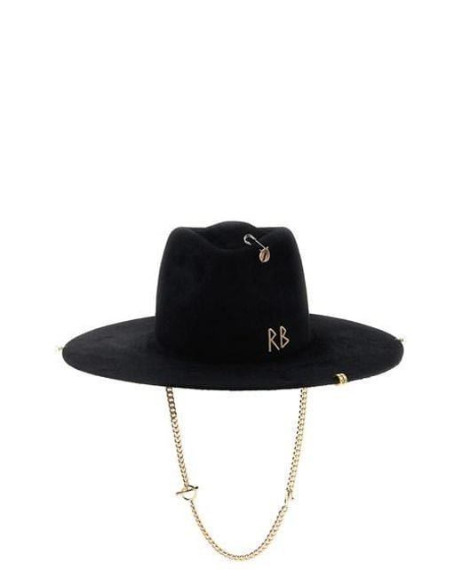 ハット RUSLAN BAGINSKIY 'Chain Strap Fedora' hat Chain Strap Fedora Hat • Ruslan Baginskiy Hats & Accessories