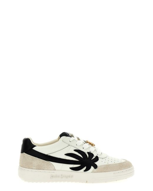 Palm Angels White 'palm Beach University' Sneakers for men