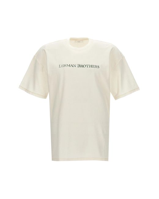 1989 STUDIO T-Shirt "Lehman Brothers" in White für Herren