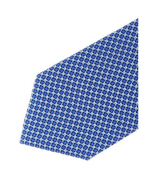 Cravatta Seta di Brioni in Blue da Uomo