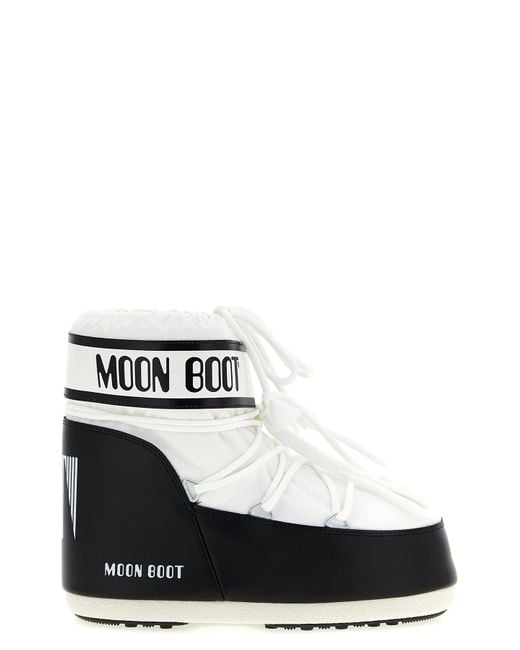 Moon Boot White Stiefeletten "Icon Low"