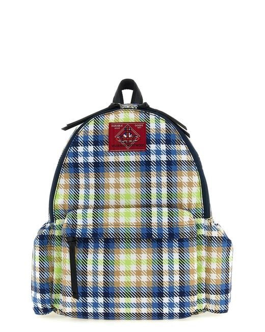 Vivienne Westwood Blue 'george Rucksack M' Backpack