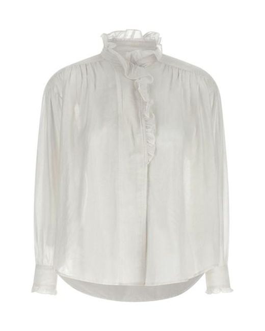 Isabel Marant White 'pamias' Top