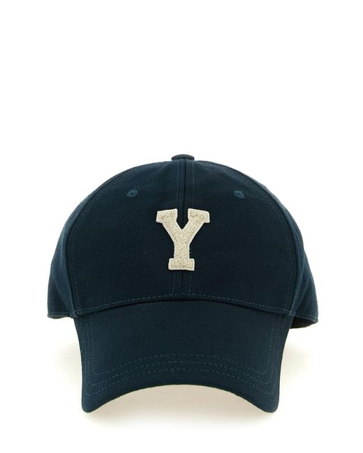 Saint Laurent Blue 'letterman' Cap for men
