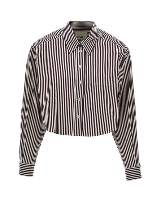 Isabel Marant Black Button Shirt
