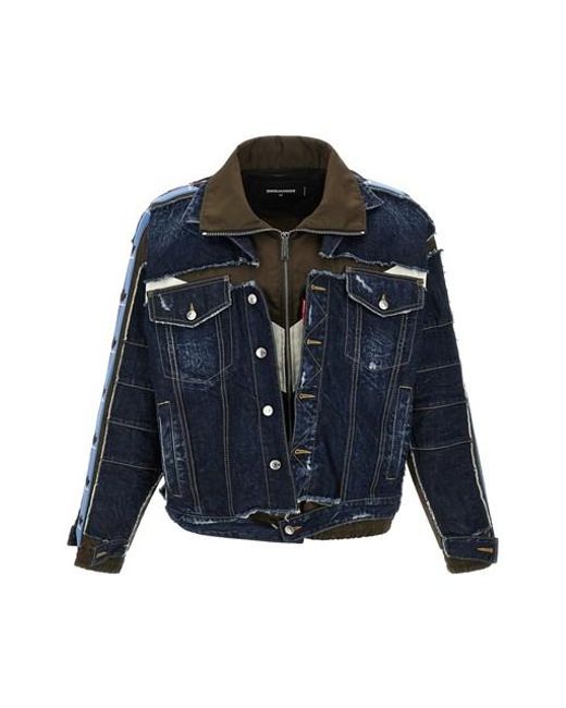 Giacca di DSquared² in Blue da Uomo