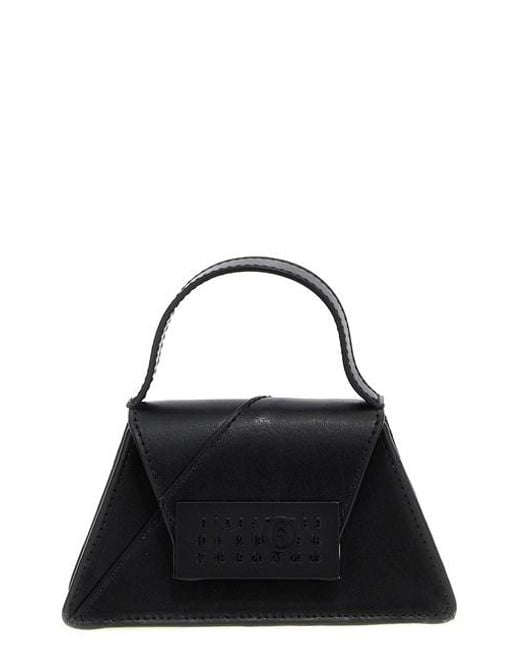 MM6 by Maison Martin Margiela Black 'layered Japanese' Handbag