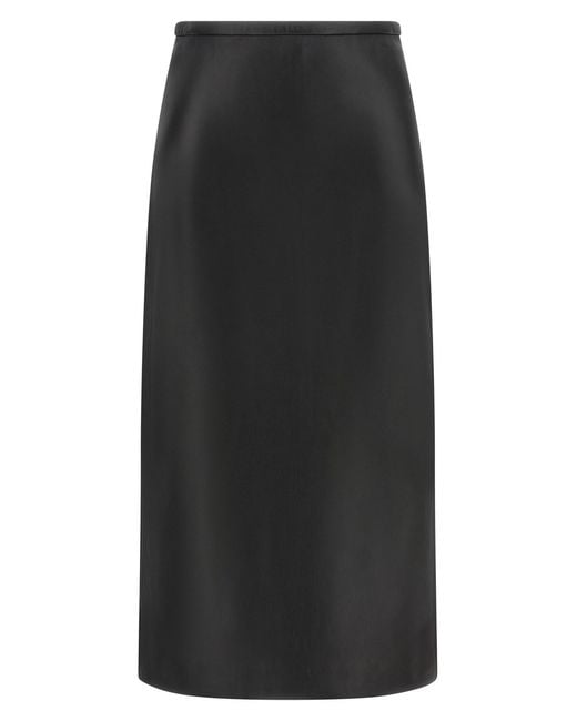 Co. Black Longuette Skirt