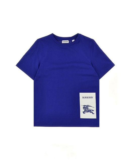 Burberry T-Shirt "Cedar" in Blue für Herren
