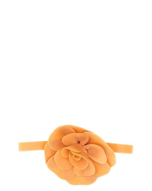 Philosophy Di Lorenzo Serafini Orange Flower Choker Necklace