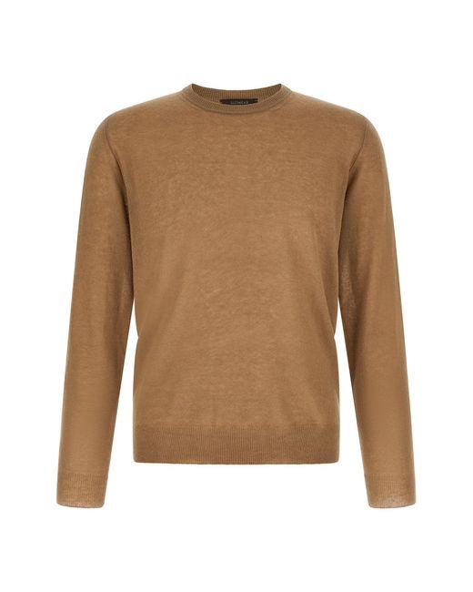 Zanone Natural 'giro' Sweater for men