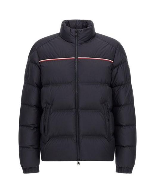 Moncler Black 'bouvaque' Down Jacket for men