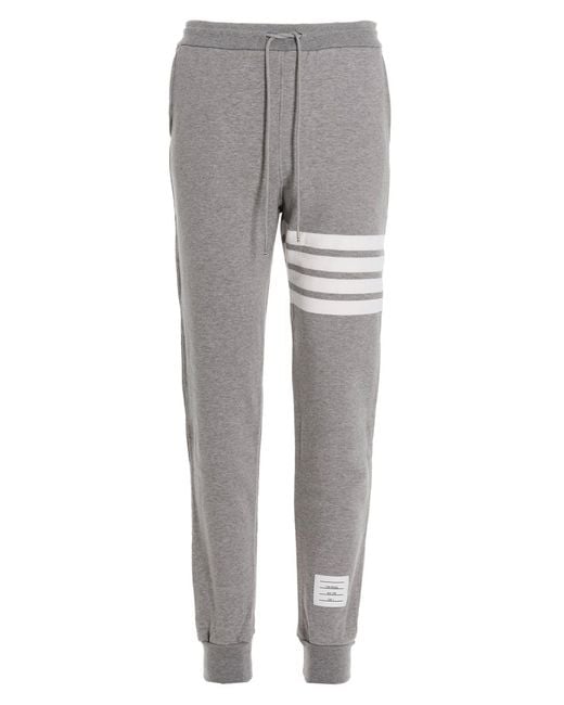 Thom Browne Gray Trousers for men