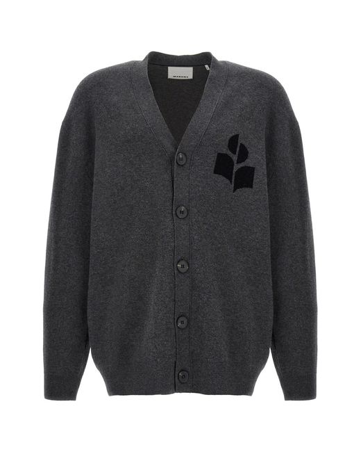 Isabel Marant Black 'curtis' Cardigan for men