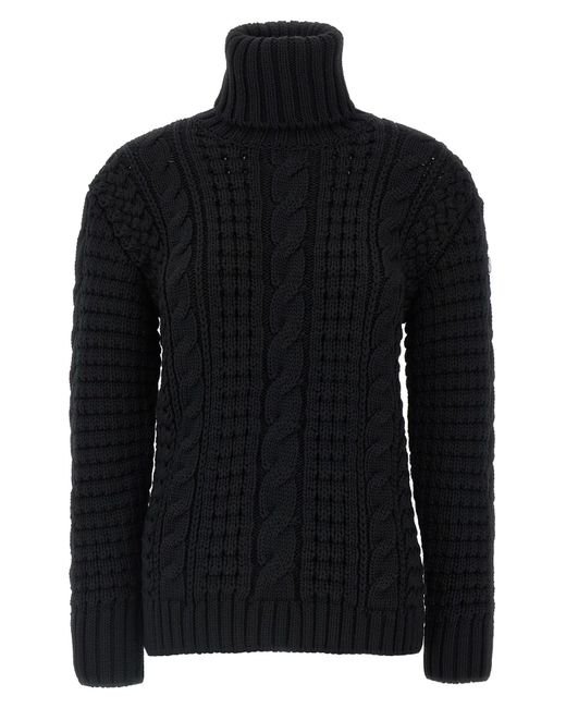 Moncler Genius Black Moncler X Edward Enninful Tricot Turtleneck Sweater