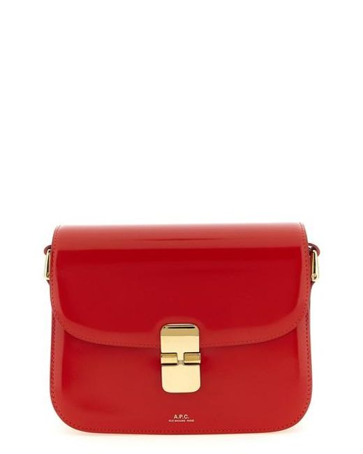 Tracolla 'Grace' Piccola di A.P.C. in Red