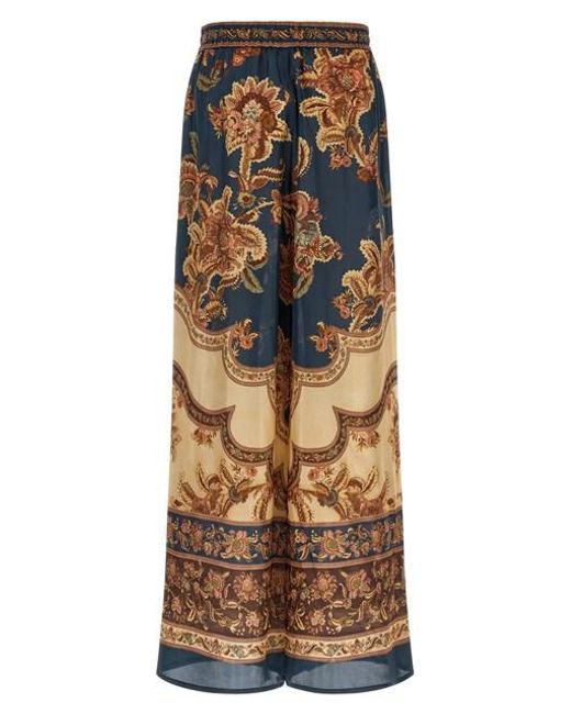 Pantalone 'Aster' di Zimmermann in Multicolor