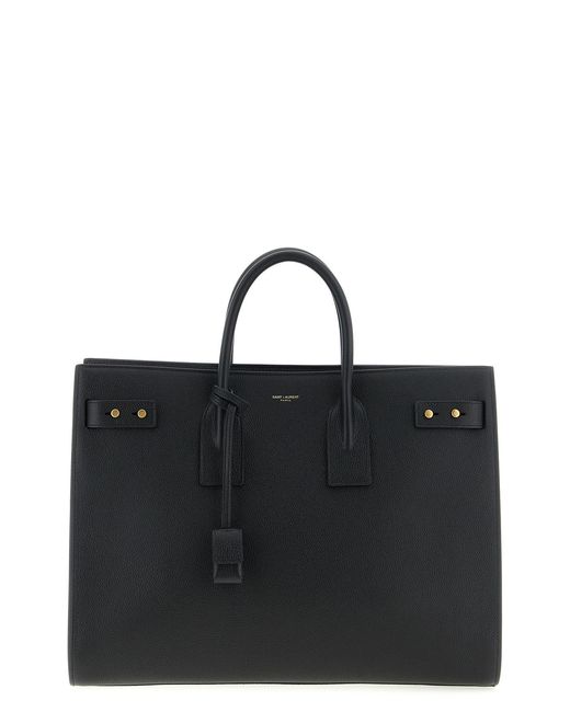 Saint Laurent Black 'Sac De Jour' Handbag for men