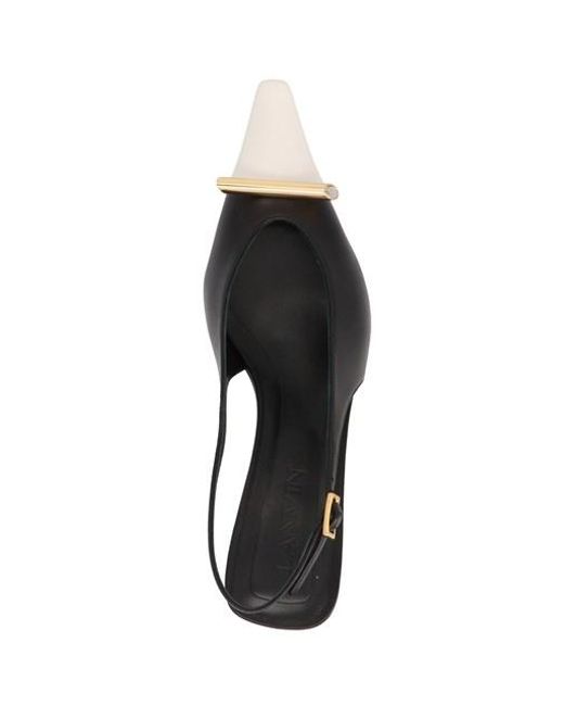 Slingback 'Bico' di Lanvin in Black