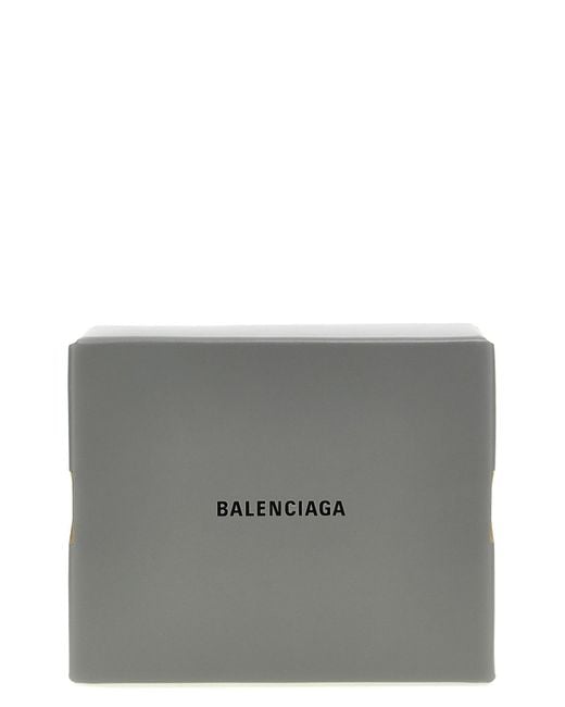 Balenciaga Gray 'Box' Clutch