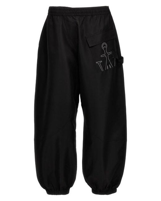 J.W. Anderson Black 'twisted' Joggers for men