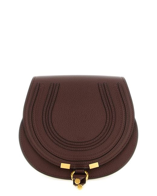 Chloé Brown 'marcie' Small Crossbody Bag