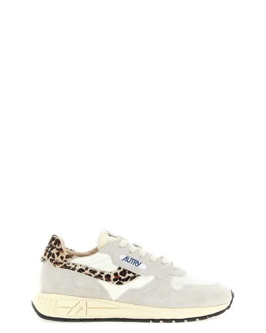 Autry White 'reelwind Low' Sneakers