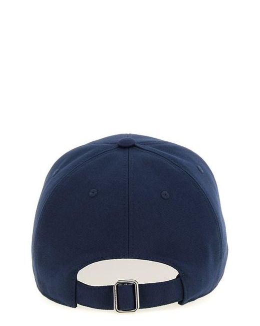Logo Embroidery Cap Cappelli Blu-Uomo di Givenchy in Blue da Uomo