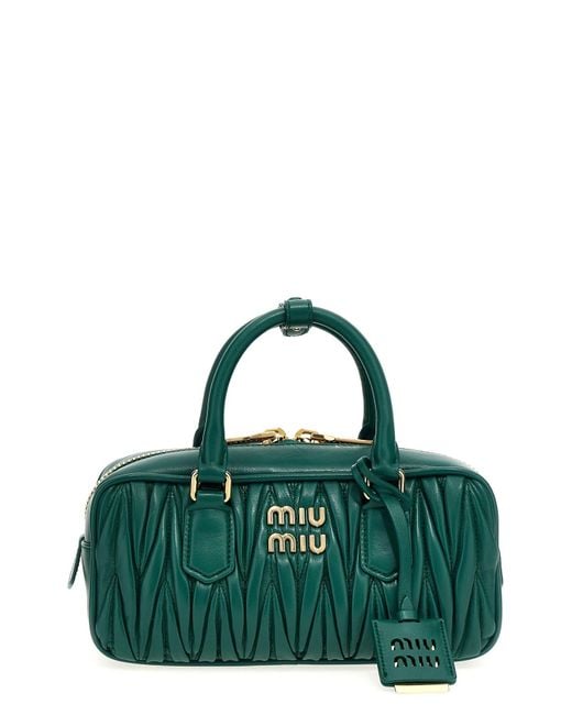 Miu Miu Green Handtasche "Arcadie"