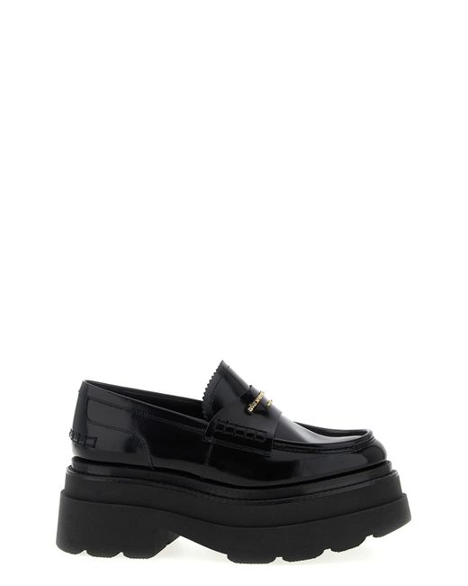 Alexander Wang Black 'carter Platform' Loafers
